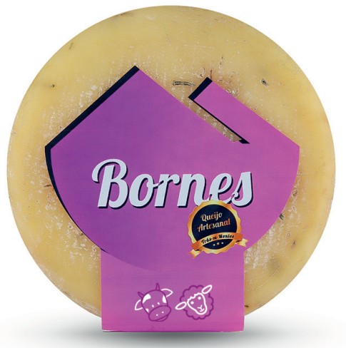 Queijo de vaca e Ovelha com Alecrim +/- 800Gr